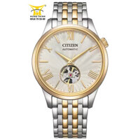 ĐỒNG HỒ CITIZEN NAM NH9136-88A AUTOMATIC (CƠ) OPEN HEART – DÂY ĐỜ MI – KÍNH SAPPHIRE – 5ATM – 40MM