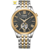 ĐỒNG HỒ CITIZEN NAM NH9136-88H AUTOMATIC (CƠ) OPEN HEART – DÂY ĐỜ MI – KÍNH SAPPHIRE – 5ATM – 40MM