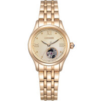 ĐỒNG HỒ CITIZEN – NỮ – AUTOMATIC – LỘ MÁY – KÍNH SAPPHIRE – PR1043-80P
