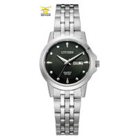 ĐỒNG HỒ CITIZEN NỮ EQ0601-54F QUARTZ (PIN) – KÍNH KHOÁNG – DÂY THÉP – 5ATM – 27MM