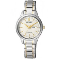 ĐỒNG HỒ CITIZEN – NỮ – TỰ ĐỘNG (AUTOMATIC) – DÂY KIM LOẠI – 3 KIM – PD7144-57A