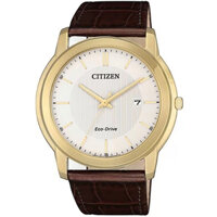ĐỒNG HỒ CITIZEN – PIN NĂNG LƯỢNG – ECO-DRIVE – NAM – DÂY DA – 3 KIM – AW1212-10A