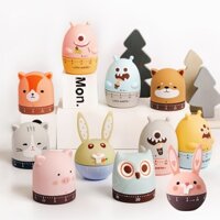 Đồng Hồ Cơ Hẹn Giờ Hình Động Vật Hoạt Hình Đáng Yêu