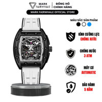 Đồng Hồ Cơ Lộ Máy Chính Hãng MarkFairWhale Chống Nước Chống Xước Dây Thép Không Gỉ Size 41mm,bảo hành toàn quốc 12 tháng
