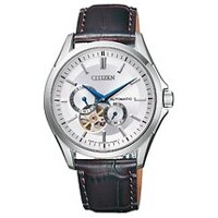 Đồng Hồ Cơ Lộ Máy Nam Dây Da Citizen NP1010-01A – Trắng