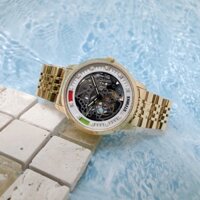 Đồng hồ cơ lộ máy Starke SK119BM thể thao, cá tính - Vàng