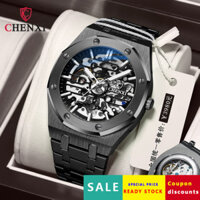 Đồng hồ cơ nam bán chạy CHENXI, đồng hồ cơ tự động khung xương cao cấp, đồng hồ nam, DHBS