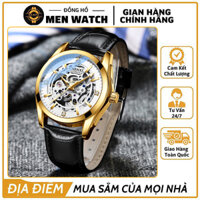 Đồng hồ cơ nam Chenxi CX-8821 chính hãng cao cấp chống nước 5atm lộ cơ sang trọng đẳng cấp