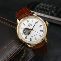 Đồng Hồ Cơ Nam Dây Da Orient 050 Lộ Cơ 2 Mặt, Sang Trọng Lịch Lãm - Chống Nước Chống Xước - Bảo Hành 24 Tháng