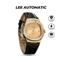 Đồng hồ cơ nam Dulunwe Nautilus Vàng Gold Size 40mm chống nước 5atm, Watch Đeo Tay