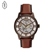 Đồng hồ cơ nam Fossil TOWNSMAN Automatic, mặt 44 MM, dây da - màu nâu, ME3225