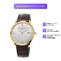 Đồng hồ cơ nam Frederique Constant FC-306V4S5 chống nước 3ATM, dây da đeo tay cao cấp, phong cách thanh lịch chính hãng