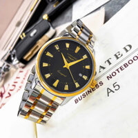 Đồng hồ cơ nam Longines khung viền dây đeo thép L316 máy cơ nhật JAPAN chống nước chống xước