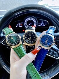 Đồng hồ cơ nam Omega Automatic dây da Super Fake 11 Nhật 38mm