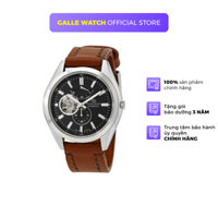 Đồng hồ cơ nam Orient Star Watch Vintage SDK02001B0 mặt lộ cơ, kính Sapphire chống xước, dây da đeo tay cao cấp