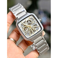 Đồng hồ cơ nam Rado mặt vuông dây đúc đặc size 40mm