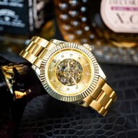 Đồng Hồ Cơ Nam Rolex Chính Hãng JAPAN WATCH Dây Thép Đúc Đặc Chống Nước Tốt Mẫu Mới 2025