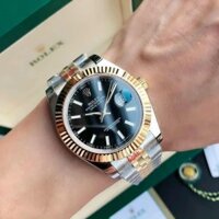 Đồng Hồ Cơ Nam Rolex Chính Hãng Dây Thép Đúc Đặc Kính Chống Xước Chống Nước Tốt