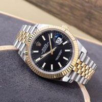Đồng Hồ Cơ Nam Rolex Chính Hãng Dây Thép Đúc Đặc Kính Chống Xước Chống Nước Tốt