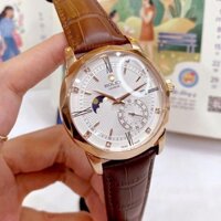 Đồng Hồ Cơ Nam Rolex Dây Da Chính Hãng Chạy Full Kim Có Lịch Ngày Lịch Giờ Chống Nước Chống Xước Tốt