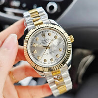 Đồng Hồ Cơ Nam Rolex Thiết Kế Mặt Tròn Đơn Giản Thanh Lịch Thép Cao Cấp Chống Nước