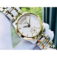 Đồng hồ cơ nam Tissot Couturier Day Date Demi Stainless Steel T035.407.22.011.01