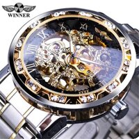 Đồng Hồ Cơ Nam Tự Động AUTOMATIC Chính Hãng WINNER MX2 Dây Thép Cao Cấp Đẹp Giá Rẻ Kiểu Dáng Thời Trang