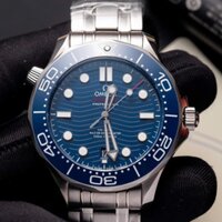Đồng Hồ Cơ Omega Seamaster Diver 300M 42mm Vỏ Trắng Niềng Ceramic Đen Mặt Trắng