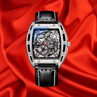 Đồng hồ cơ thật Chenxi dây da