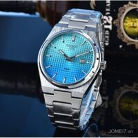 Đồng hồ cơ Tissot PRX Super Player mới màu xanh gradient 40MM