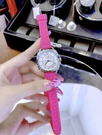 Đồng hồ Coach nữ dây cao su màu hồng Coach New York BoyFriend 14502092
