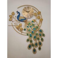 đồng hồ con công trang trí rd178