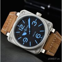 Đồng hồ đa chức năng nam Bell & ROSS, cơ khí tự động, thể thao, giải trí, chất lượng cao 1