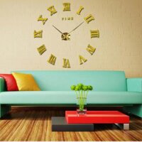Đồng hồ dán tường cỡ lớn số la mã DH382 - 3 màu ĐEN VÀNG BẠC0.0 / 5 - Đã bán 66 sản phẩm