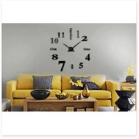 Đồng hồ dán tường DIY 3D Style Cao Cấp
