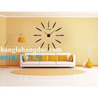 Đồng hồ dán tường loại lớn version 5 (DIY 360 độ Clock) sáng tác tùy ý