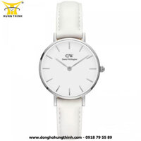 ĐỒNG HỒ DANIEL WELLINGTON (DW) PETITE NỮ DÂY DA 2 KIM DW00100250