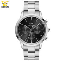 ĐỒNG HỒ DANIEL WELLINGTON (DW) ICONIC CHRONOGRAPH LINK ARCTIC S NAM – KÍNH KHOÁNG – 3ATM – 42MM – DW00100645