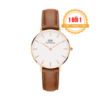 Đồng Hồ Daniel Wellington Nữ Classic Petite Durham Rose Gold White 28mm DW00100172