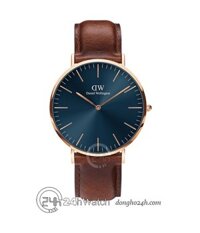 Đồng hồ Daniel Wellington St Mawes Arctic DW00100626 - Nam - Quartz (Pin) Dây Da - Chính Hãng