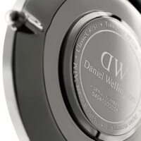 Đồng Hồ Daniel Wellington DW00100130 Dây Da Classic Black ST Mawes Silver Nam 40mm Nữ 36mm Chính Hãng