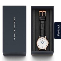 Đồng Hồ Daniel Wellington DW00100107 Dây Da Dapper Reading Rose Gold Nam 38mm Nữ 34mm Chính Hãng