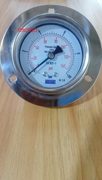 ĐỒNG HỒ DẦU YAMAKI CÓ VÀNH MẶT 63MM