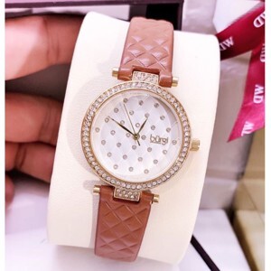 Đồng hồ dây da độc 1 hạt đá