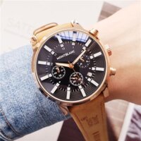 Đồng hồ dây da nam MONBLANC chạy full. Hàng siêu đẹp