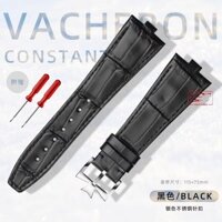 Đồng Hồ Dây Đeo Đồng Hồ Nam Thích Hợp Cho Vacheron Constantin Vacheron Constantin Da Bò Dây Đeo Qua Bốn Biển Dây Da Thật 25 Mm Giao Diện Đặc Biệt