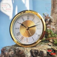 Đồng hồ để bàn 89mm, máy đồng hồ đẻ bàn 8.9cm, phụ kiền dùng lắp đồng hồ gỗ để bàn làm phụ kiện đồng hồ để bàn