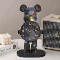 Đồng Hồ Để Bàn Bearbrick, Đồng Hồ Mini, Đồng Hồ Decor Trang Trí Phòng Khách bàn làm việc-Se.decor