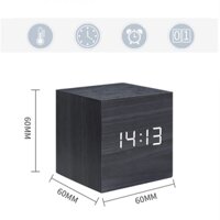 Đồng Hồ Để Bàn Điện Tử Led Có Sạc Chính Hãng JAPAN WATCH Thiết Kế Đơn Giản Sang Trọng