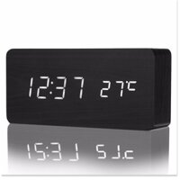 Đồng hồ để bàn LED giả gỗ FPT